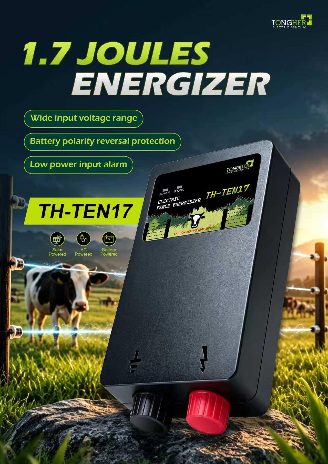 TH-TEN17 1.7 Joule Electric Fence Energizer